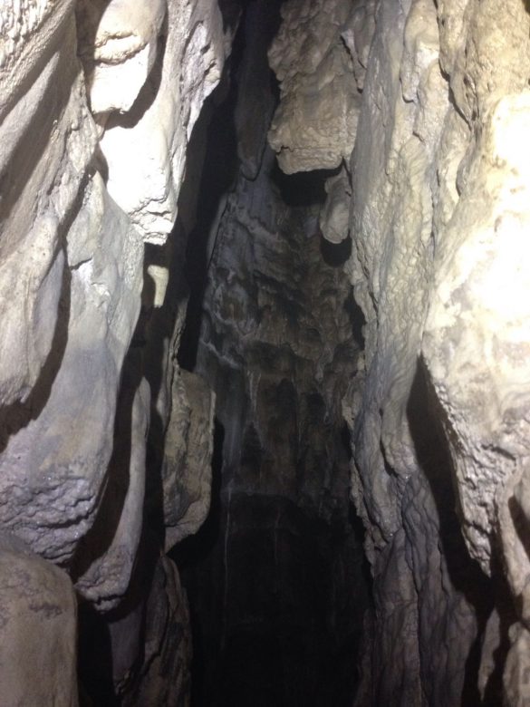 Le haut du Puits des incrédules - Photo de Paul Cardinaux