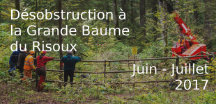 Nouvelle saison de désobstruction à la Grande Baume du Risoux